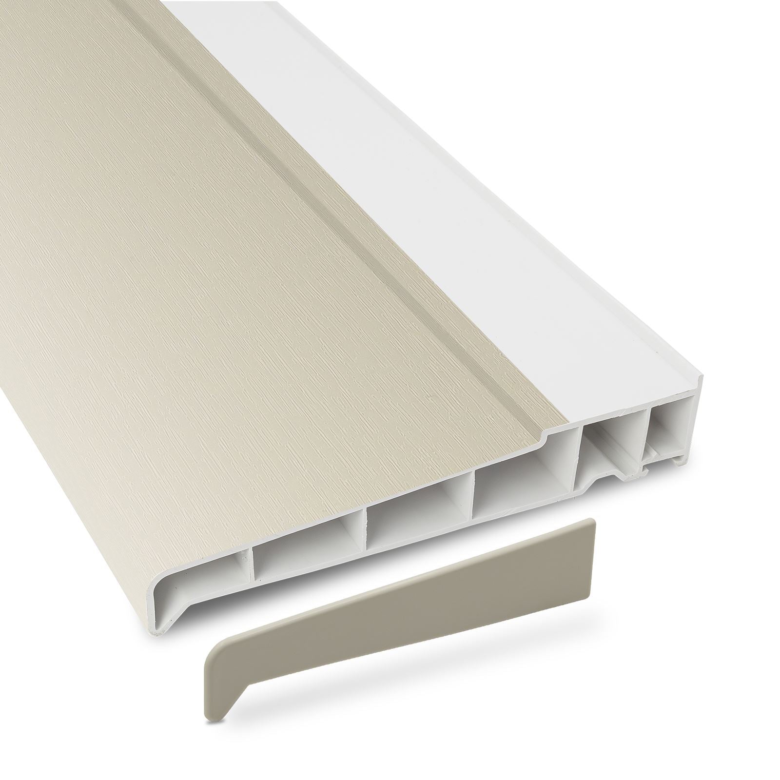 Example of 180mm Profile 22 Window Sill (with End Caps)