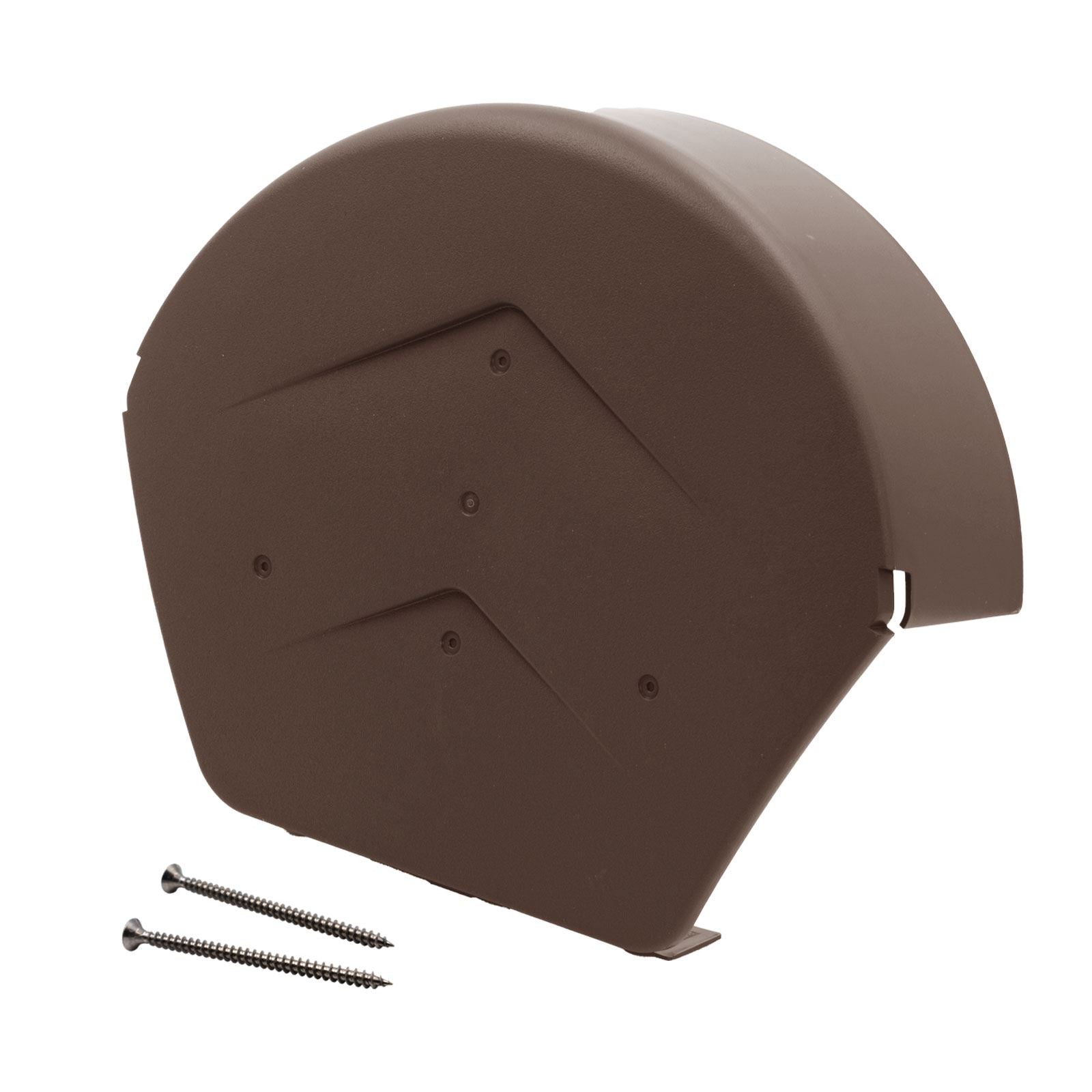 Example of SmartVerge Linear Dry Verge Ridge End Cap