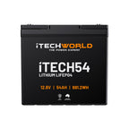 iTECH54 | Deep Cycle Lithium Battery | LiFePO4 54Ah