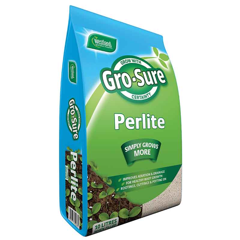 Westland Gro-Sure Perlite 10L - Enhanced Drainage & Aeration