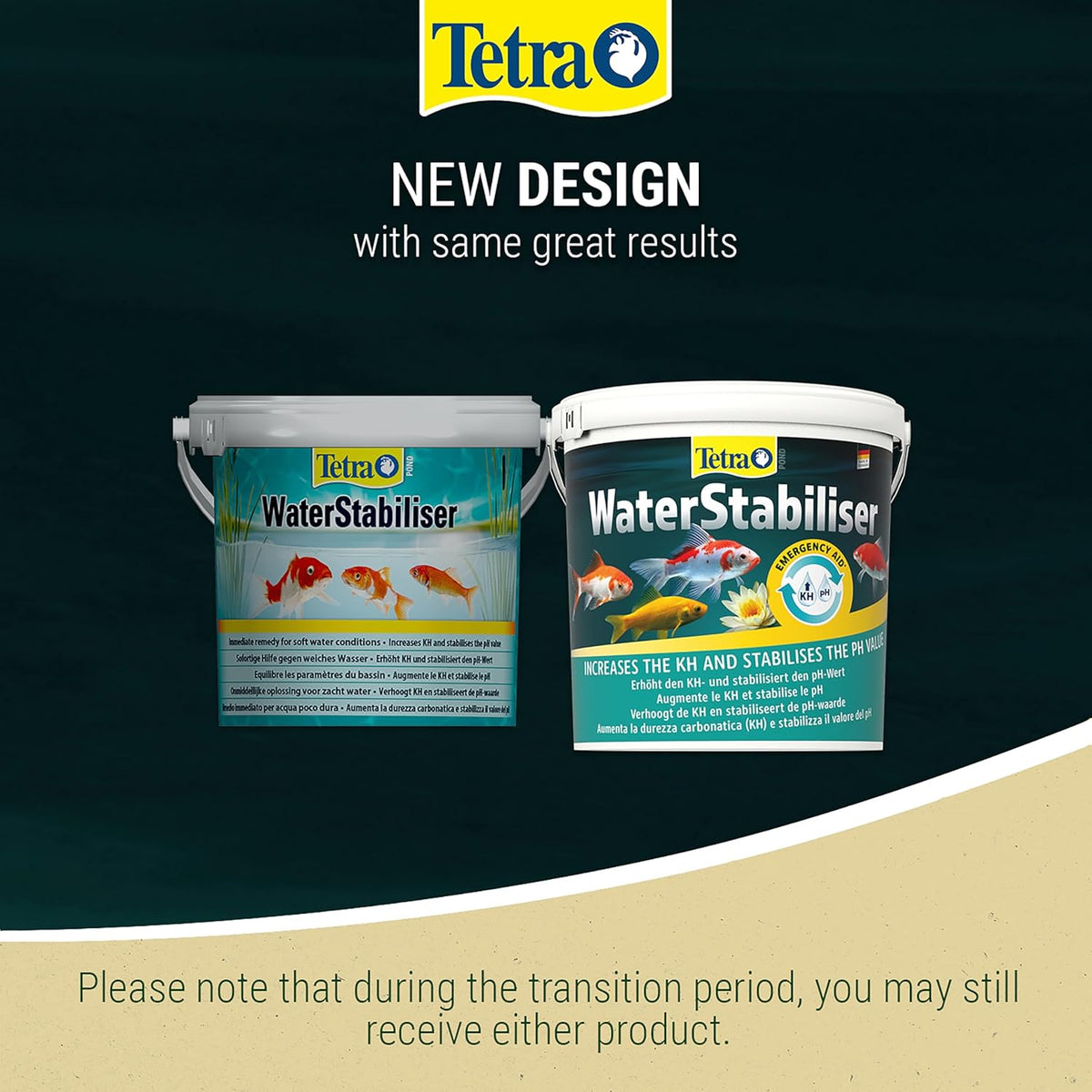 Tetra Pond Water Stabiliser 1.2kg - pH & KH Balance