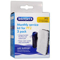 Interpet PF2 Filter Monthly Service Kit - 3 Pack