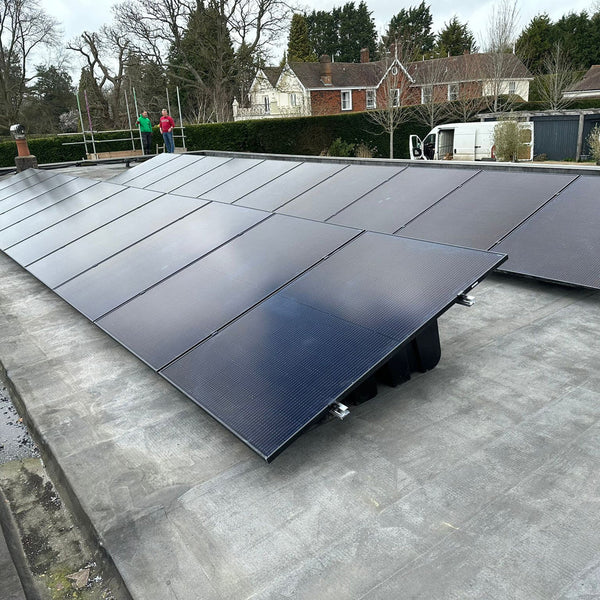 Fastensol Ground & Flat Roof Portrait Solar Mounting Kits