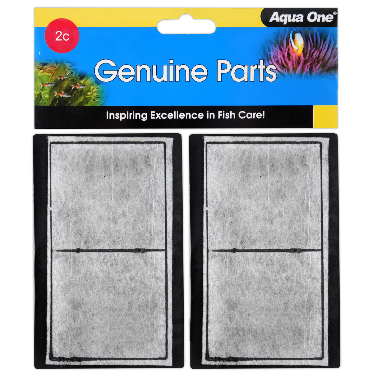 Aqua One 2C Carbon & Wool Cartridge Filter