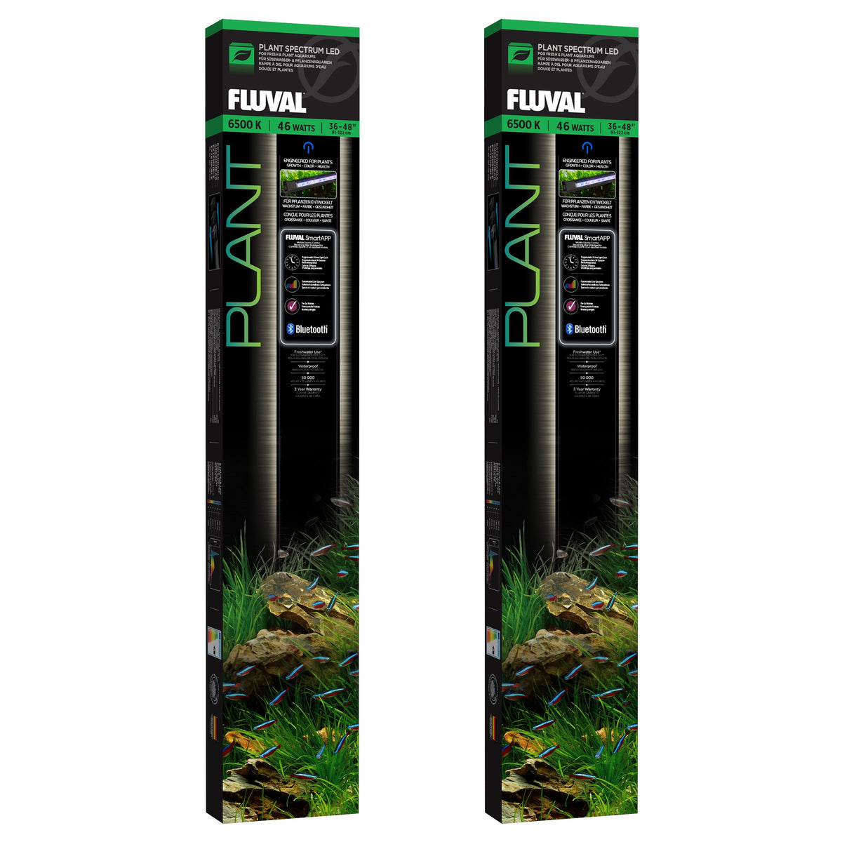 Fluval Plant 3.0 LED 46w Bluetooth - Double Kit