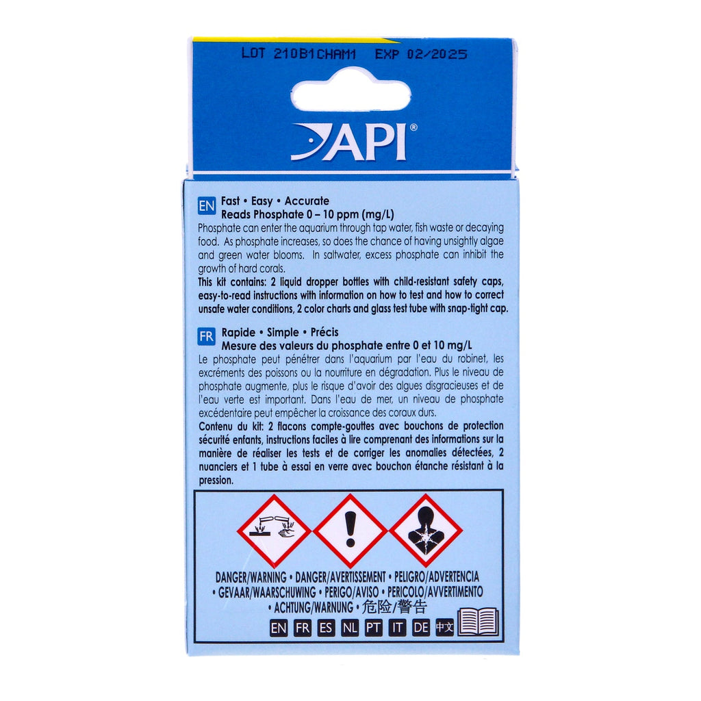 API Phosphate Test Kit for Fresh & Saltwater Aquariums