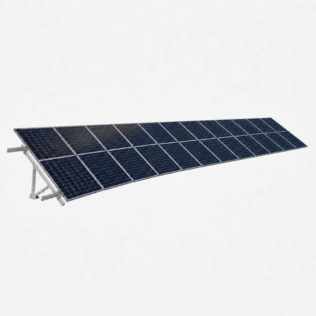 Solarport 2 Rows 10 Columns Portrait Ground Solar Mounting Kit