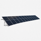Solarport 2 Rows 10 Columns Portrait Ground Solar Mounting Kit