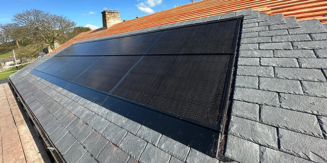 GSE In-Roof Solar Panel Mounting Kit for 2 x 5 Solar Panels in Landscape (1761-1765mm length)