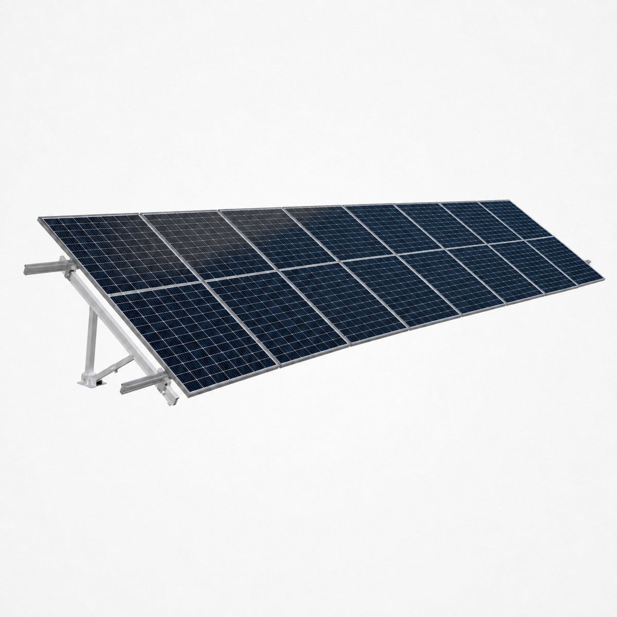 Solarport 2 Rows 7 Columns Portrait Ground Solar Mounting Kit