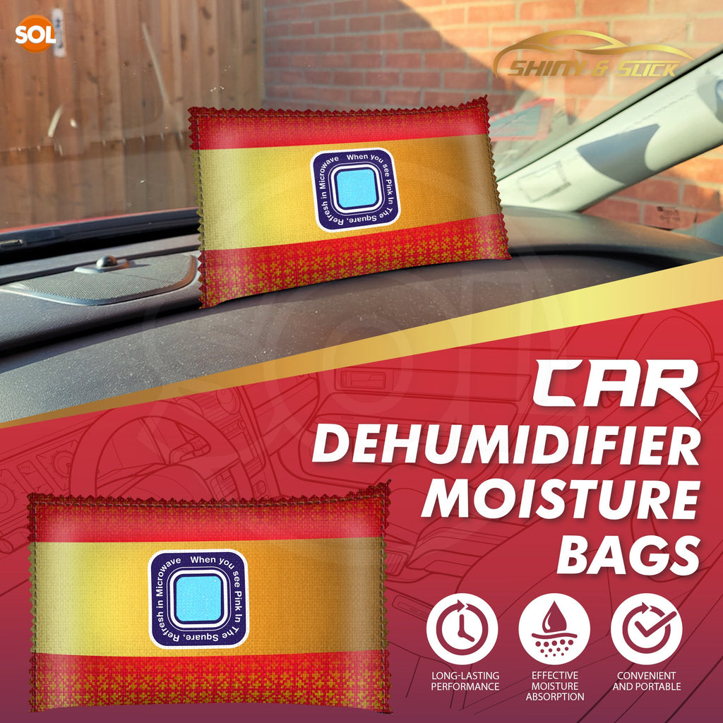 2-4PK Car Dehumidifier Reusable Bag Moisture Absorber