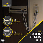 Door Chain Lock for Home Security | 2 Pack