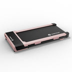 DeerRun Z10 12% Auto Incline Smart Walking Pad Treadmill with remote control Pink-Fat-burning & fitness friendly