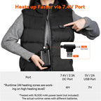 Dr.Prepare USB Electric Heated Vest - Enhanced Warmth