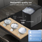 Dr.Prepare Countertop Nugget Ice Maker
