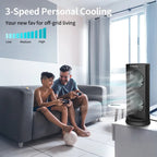 Dr.Prepare Dual Oscillating Tower Fan