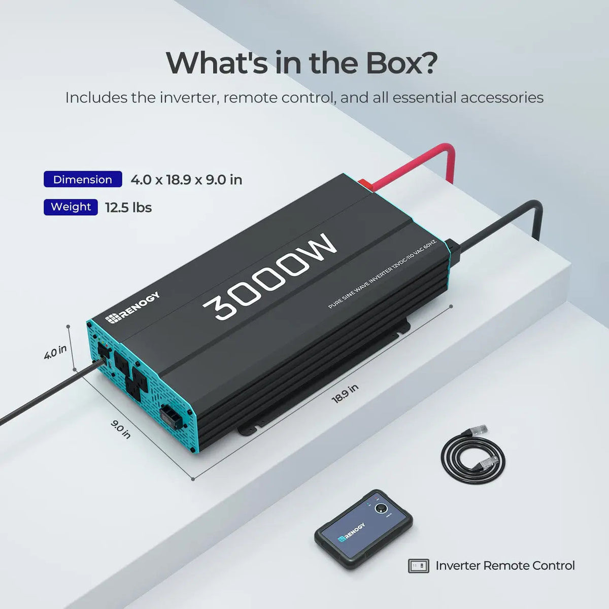 3000W/2000W/1000W/700W 12V Pure Sine Wave Inverter