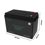 Foxygen 12V 300Ah LiFePO4 Lithium Leisure Battery with Bluetooth & Heating