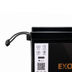 Twin Pack Exotronic 12V 300Ah Alpha IP67 Smart Bluetooth Lithium Battery