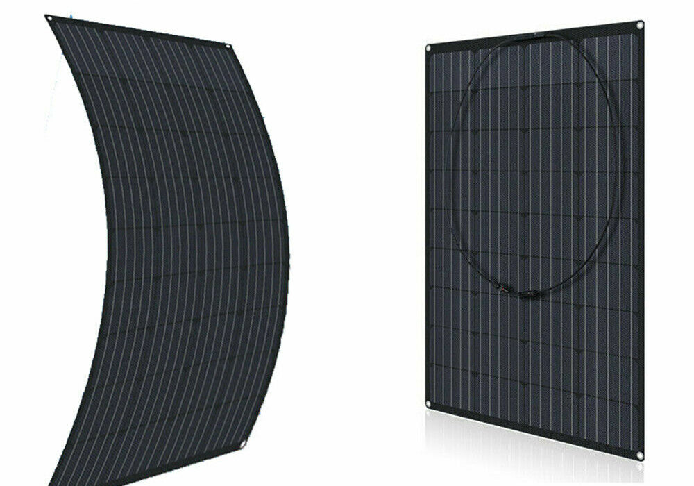 300W 12V Flexible Monocrystalline Solar Panel 980×580mm – Caravan RV Boat