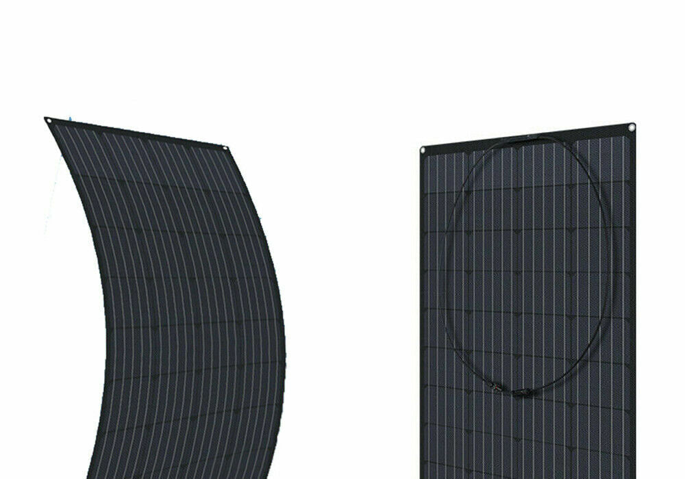 300W 12V Flexible Monocrystalline Solar Panel 980×580mm – Caravan RV Boat