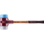 Halder Simplex soft-face mallet, cast iron housing - TPE-soft / TPE-mid