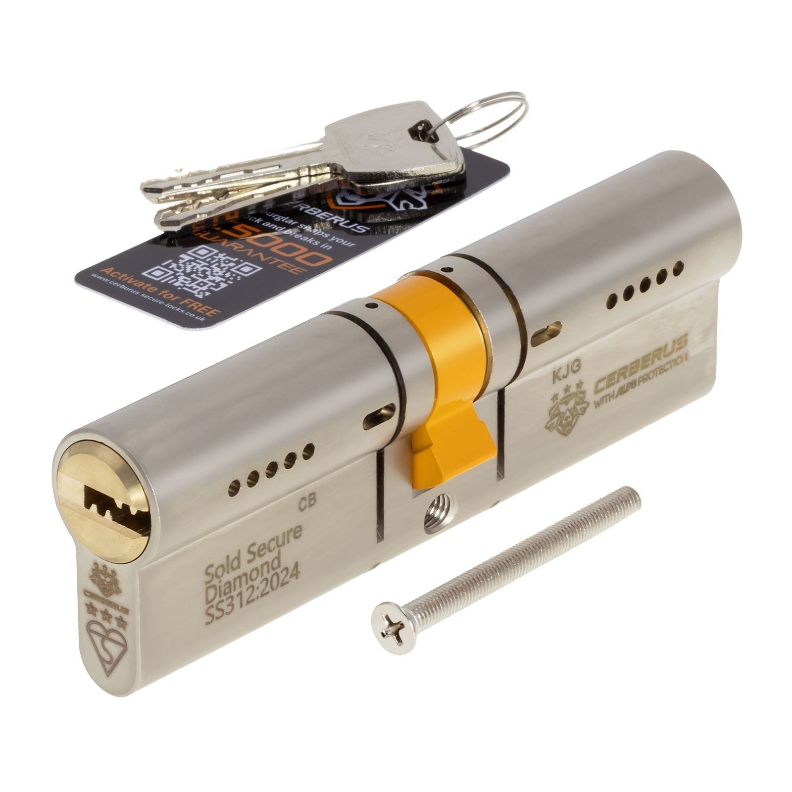 Example of CERBERUS TS007 3* Euro Cylinder