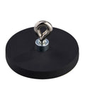 Rubber Coated Neodymium Magnet with Eye - 43 mm