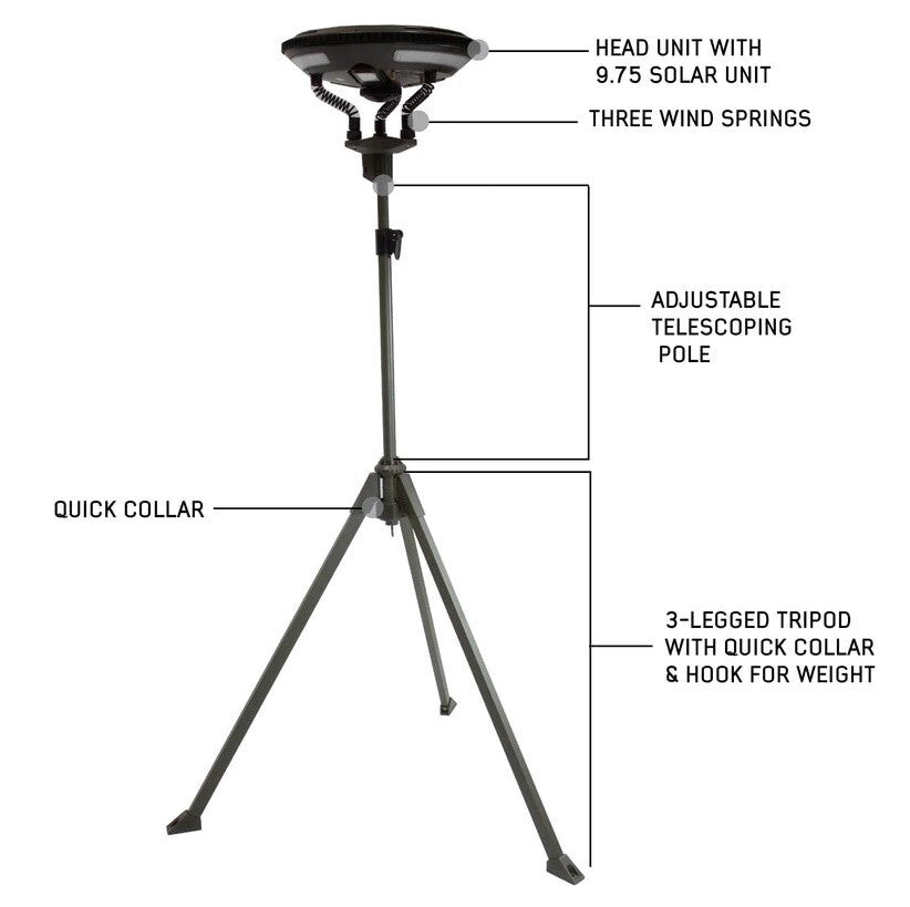 TRA UFO Solar Camping Light, Speaker, Torch, Power Bank