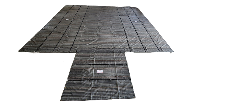 BEE TARP MULTICOLOR MESH 9' DROP