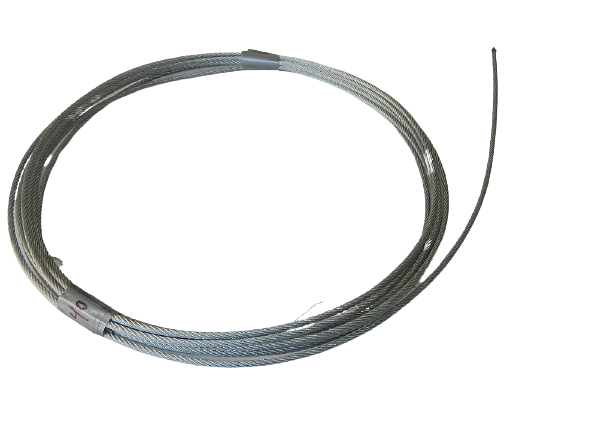 1/4" GALVANIZED STEEL CABLE PER FT