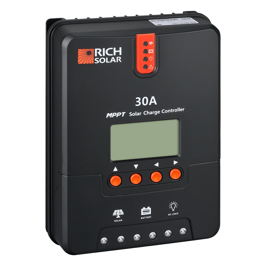 30 Amp MPPT Solar Charge Controller