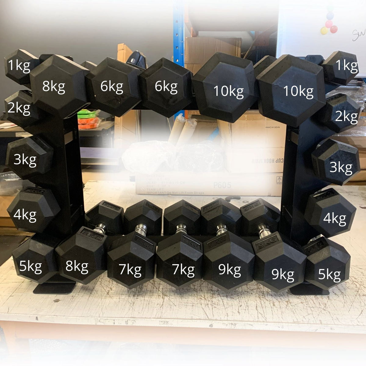Muscle Motion Compact Dumbbell Rack