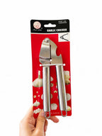 3PCS Stainless Steel Garlic Cracker Garlic Press Crusher Mincer Kitchen Tool Easy Grip