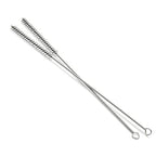 Utoolmart Steel Wire Cleaning Brush, Spiral Power Tube Brush, Steel Wire Tube Brush Cleaning Tool, Tube Bottle Brush, 0.3-inch Diameter 12-inch Length, 2pcs - color: 2pcs, size: 0.8cm