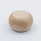 2 Inch Wooden Bun Feet Sofa Replacement Parts Round Furniture Legs Unfinished Sofa Couch Chair Ottoman Replacement Legs Solid Wood Cabinet Legs Set of 4 (2 inch Unfinished) - size: 2 inch Unfinished