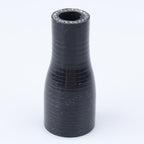 AC PERFORMANCE ID 1" to 1/2" Straight Silicone Hose Reducer Black - color: Black, size: ID 1" to 1/2" (25mm to 13mm)