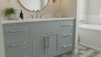Alzassbg Polished Chrome Cabinet Pulls and Handles 10 Pack, AL3061CP - color: Polished Chrome, size: 3-3/4" Hole Center