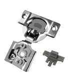 Berta (10 pcs) 3/4" Overlay Cabinet Door Hinges, 90 Degree Restricted Opening Angle Soft Closing Face Frame Hinges, 6-Ways 3-Cam Adjustment, Concealed Kitchen Cabinet Door Hinges with Screws - size: 3/4" Overlay
