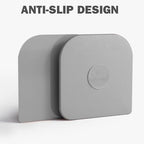 Pan Scraper, 10 Pcs Pot & Dish Scraper Plastic, Sturdy Scraper Kitchen Tool, Grey - color: Gray, size: 10 Pcs