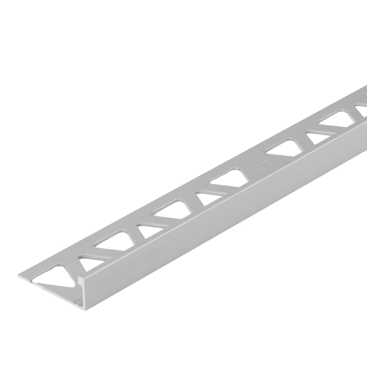 1/2 in. x 96 in. Aluminum Tile Edge