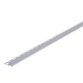 1/2in. x 96 in. Satin Clear Anodized Aluminum Tile Reducer