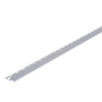 1/2in. x 96 in. Satin Clear Anodized Aluminum Tile Reducer