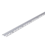 1/2in. x 96 in. Satin Clear Anodized Aluminum Tile Reducer