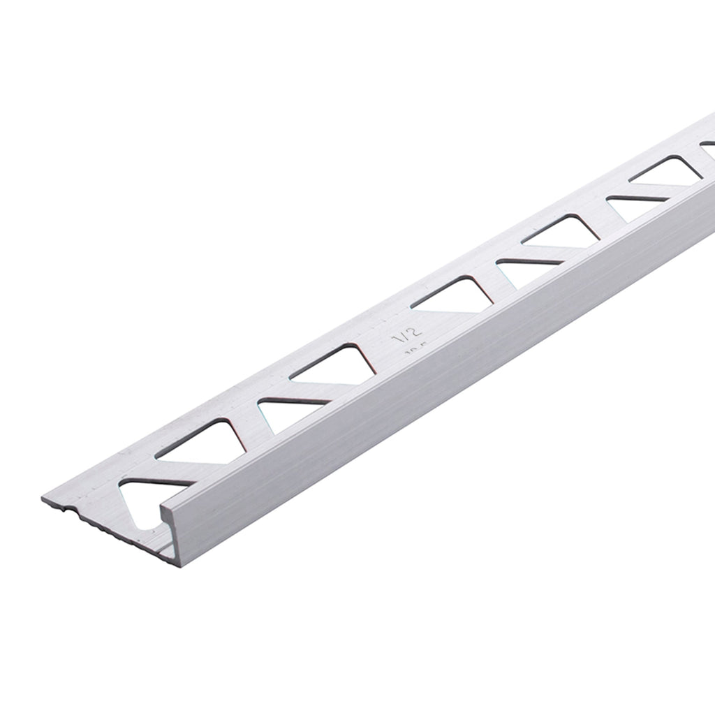1/2 in. x 96 in. Aluminum Tile Edge