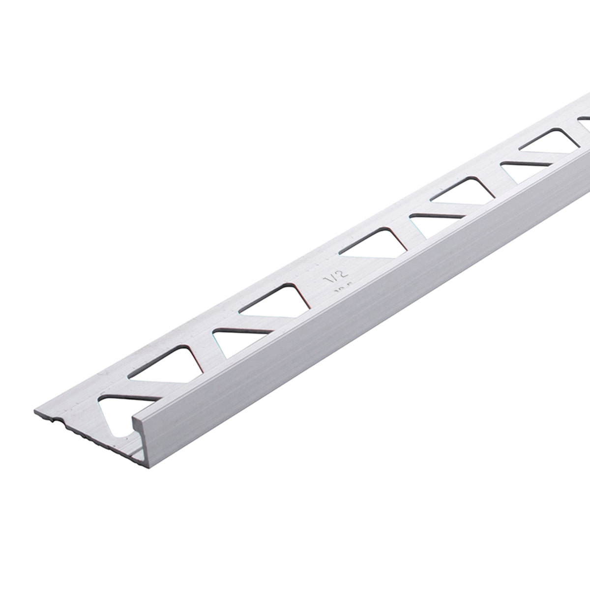 1/2 in. x 96 in. Aluminum Tile Edge