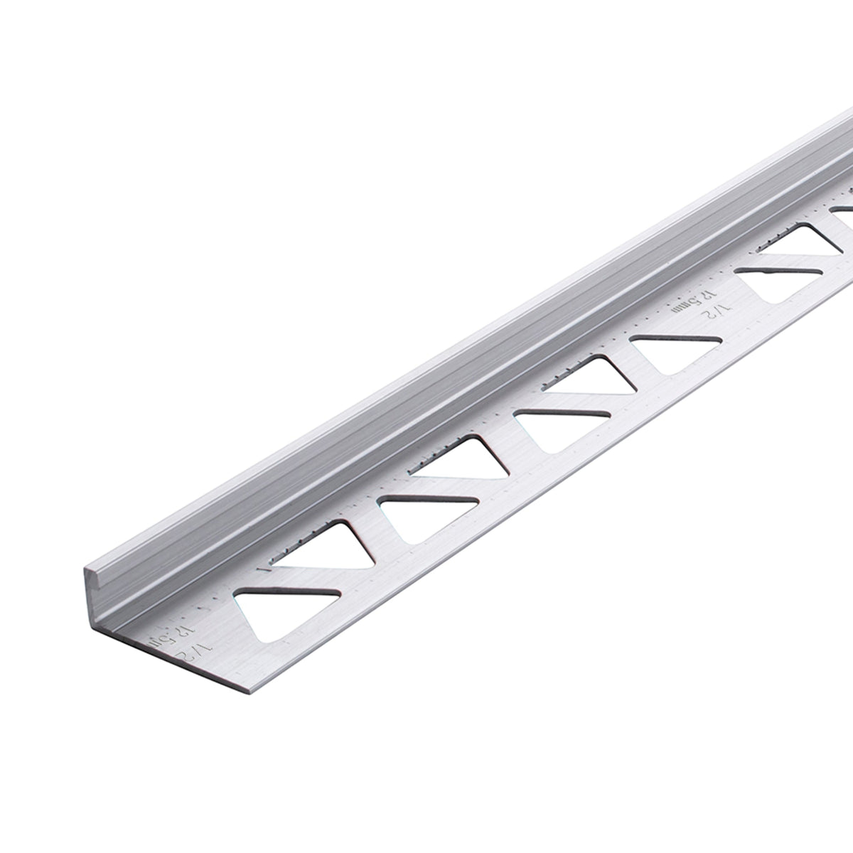 1/2 in. x 96 in. Aluminum Tile Edge