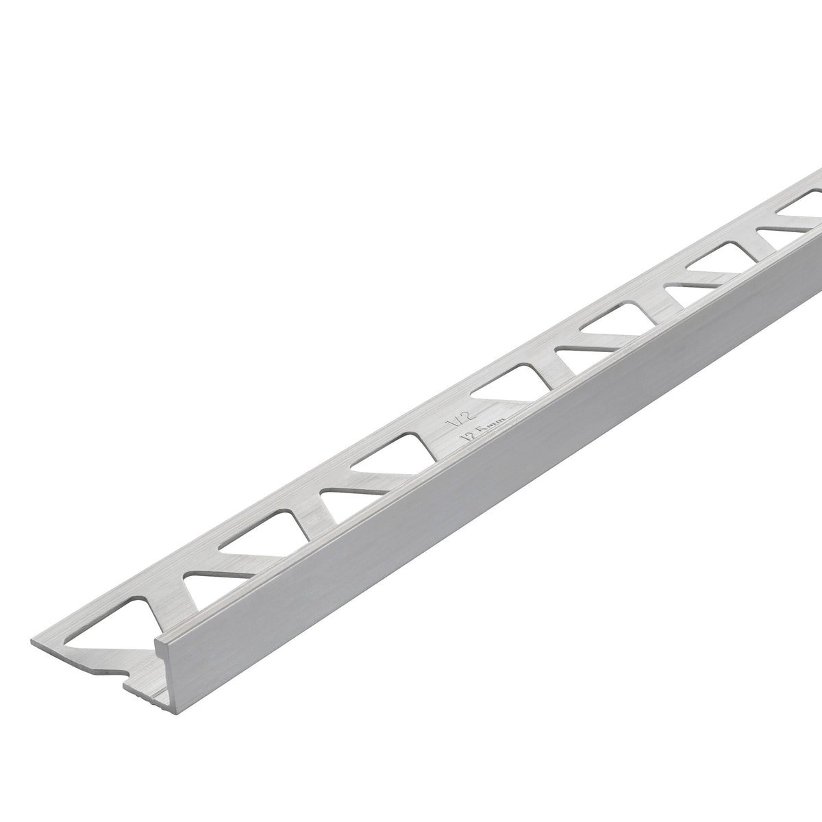 1/2 in. x 96 in. Aluminum Tile Edge