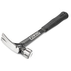 ESTWING Ultra Series Hammer, 15oz Smooth Face, Black Grip, EB-15S - size: 15 oz, style: Smooth Face