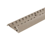 1-3/8 In. X 144 In. Aluminum Carpet Gripper w/ Teeth Hammered